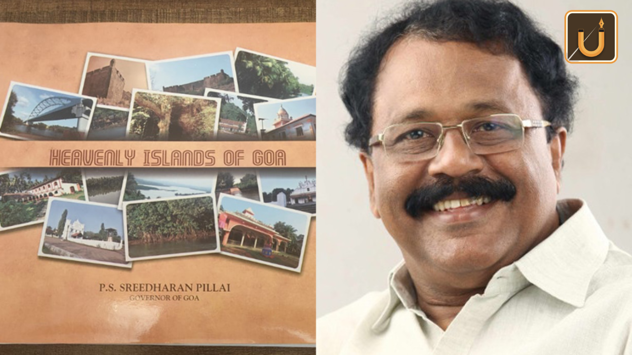 Usthadian Academy / A book titled ‘Heavenly Islands of Goa’ released by Goa Governor P.S. Sreedharan Pillai